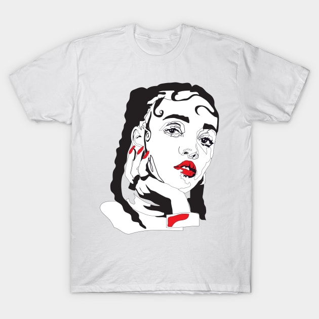 FKA Twigs T-Shirt by LizzyM